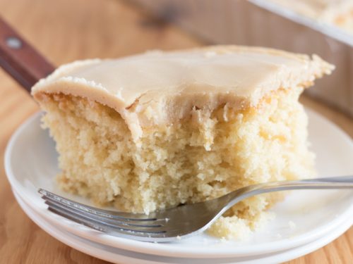 Vanilla Cream Cake - Just Baked Cake