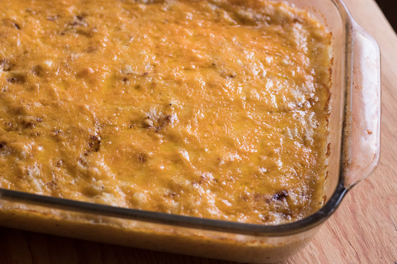 Cheesy Funeral Potatoes {Hashbrown Potato Casserole} | The Cook's Treat