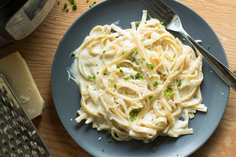 Fettuccine in instant discount pot