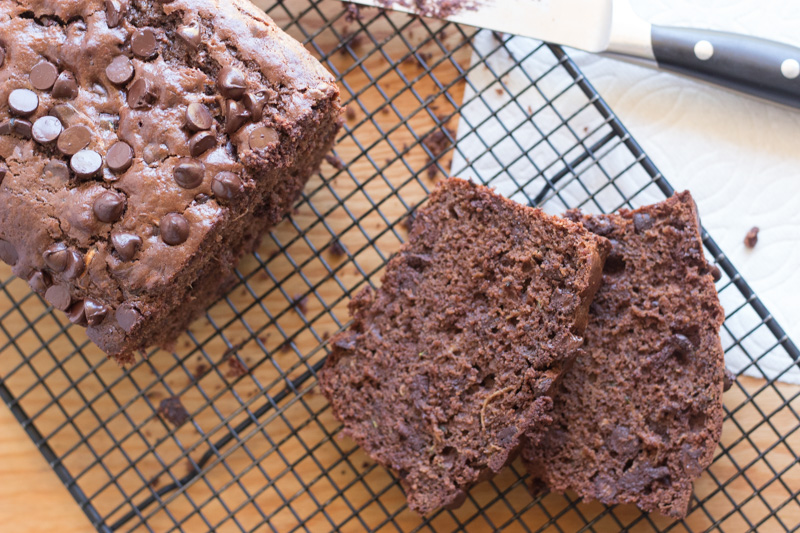 Double Chocolate Zucchini Bread | The Cook's Treat