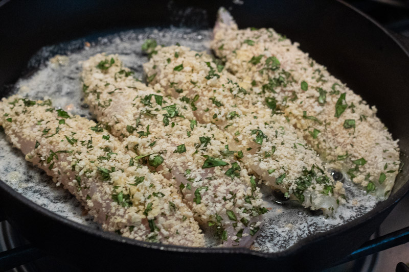 Crispy Breaded Herb Tilapia | The Cook's Treat